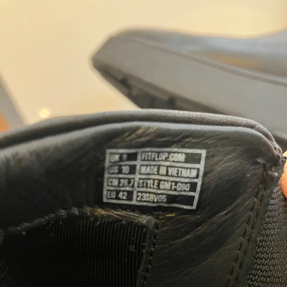 fitflop F-MODE Leather Flatform High Chelsea Boots - Picture 5 of 5